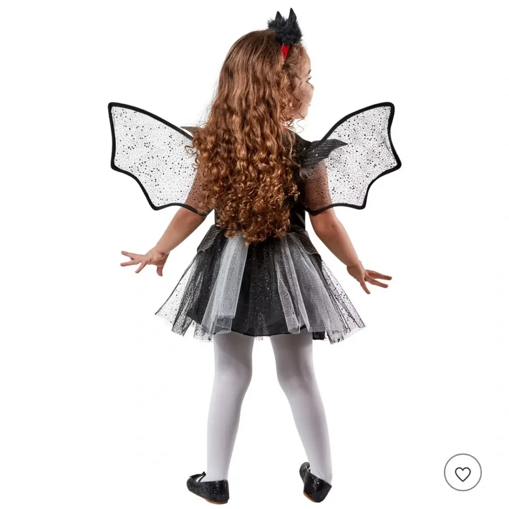 Rubies Halloween Bat Girl's Costume Size Small 5-7 years NWOT